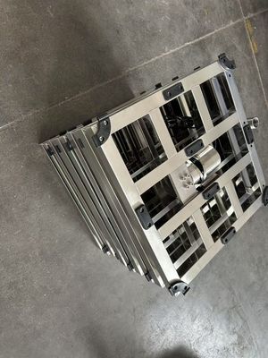 600x600mm 500kg 304 পূর্ণ স্টেইনলেস স্টীল ওজন প্ল্যাটফর্ম স্কেল