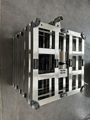 600x600mm 500kg 304 পূর্ণ স্টেইনলেস স্টীল ওজন প্ল্যাটফর্ম স্কেল