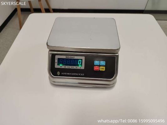 ইলেকট্রনিক IP68 D6 সিরিজ স্টেইনলেস স্টীল জলরোধী ওজন স্কেল টেবিল শীর্ষ ডিজিটাল ওজন স্কেল