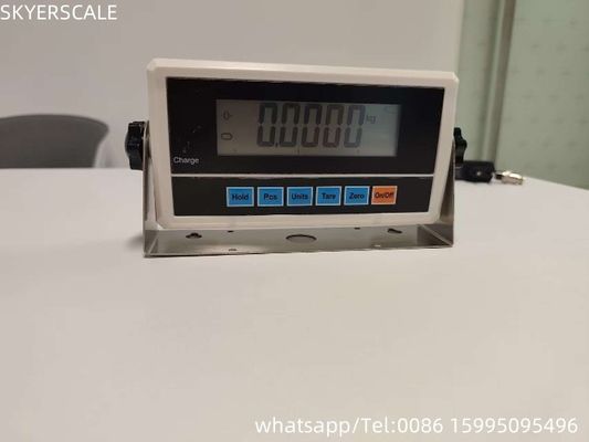 LCD ডিসপ্লে এবং টার্মিনাল টাইপ সঙ্গে মেঝে স্কেল প্ল্যাটফর্ম ওজন সূচক
