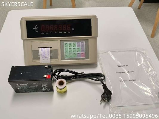 Yaohua ওজন সূচক XK3190 A9P প্ল্যাটফর্ম স্কেল মেঝে স্কেল ট্রাক স্কেল