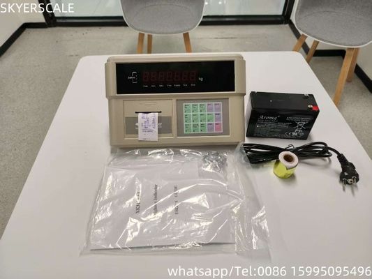 Yaohua ওজন সূচক XK3190 A9P প্ল্যাটফর্ম স্কেল মেঝে স্কেল ট্রাক স্কেল