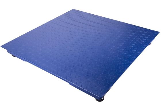 1.2 × 2m 5 টন কার্বন ইস্পাত প্ল্যাটফর্ম মেঝে ওজনের স্কেল