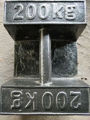 ঢালাই লোহার ক্রমাঙ্কন পরীক্ষার ওজন