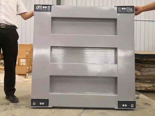 একক ডেস্ক 1.2x1.2m-3t পিটলেস ডিজিটাল ওয়েটিং স্কেল ইলেক্ট্রনিক প্ল্যাটফর্ম তল স্কেল