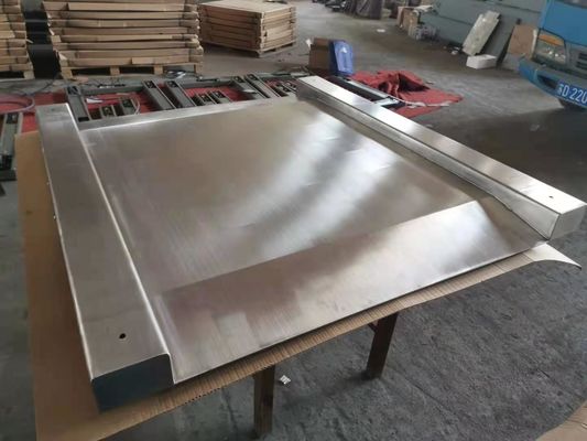 পিটলেস 1.0x1.0M 1t শিল্প তল স্থায়ী ওজন স্কেল