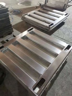 পিটলেস 1.0x1.0M 1t শিল্প তল স্থায়ী ওজন স্কেল