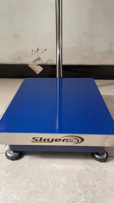 ব্রাশ করা 40x50cm 200kg ডিজিটাল কমপ্যাক্ট বেঞ্চ স্কেল KELI লোড সেল